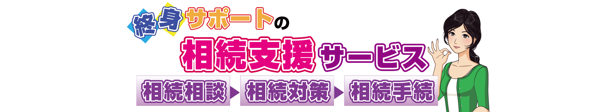 終身サポートの相続支援サービス